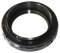 T-Ring Mount Lens Adapter T2 to EF T Mount Photography Accessory Compatible with Nikon SLR, M42 Thread, 0.75mm Pitch, Black