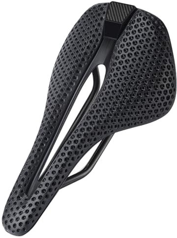 MinkeyBear Bequeme Fahrradsattel, Ersatzsättel, 3D-Druck, atmungsaktiv, wasserdicht, für Mountainbikes