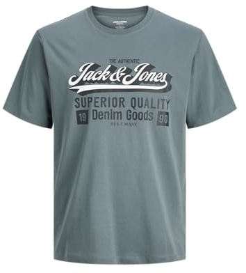 JACK & JONES Male T-Shirt Plus Size Logo T-Shirt