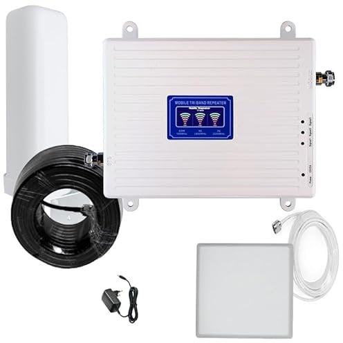 Amplificateur 4G 3G GSM Bande 1/3/8, Amplificateur de Réseau Mobile