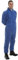 SUPREMETTF SUPREMELY TOUGH Mens Zip Fasten Durable Workwear Coveralls All-in-One Boiler Suit Type 5/6 Overall Dungarees Work Utility Uniform for Garage Carpenter Garden Mechanic (1, Blue, L)