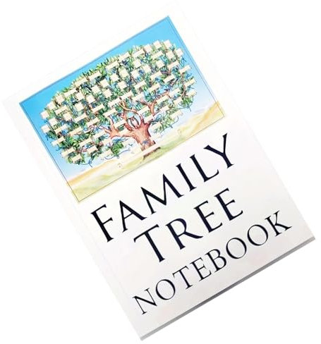 Huayeex Family Tree Organizer Book, Genealogy Notebooks Organizer Charts, Genealogy Charts to Fill in Book, Ancestor Family History Record Book for Christmas, Birthday