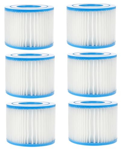 SUPVOX 6piezas Filtro De Piscina Tipo Vi Filtros De Repuesto Fácil De Reemplazar y Duradero