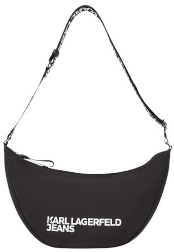 KARL LAGERFELD JEANS Damen Essential Nylon Sling Bag Schwarz One size