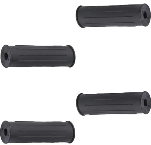 Schubkarrengriffe, Schubkarren Universal Griffe, rutschfest Ersatzgriffe, Ersatzgriffe für Sackkarre Schubkarre, Kunststoff Karrengriff, für Fahrrad, Rollstuhl, Motorrad - 32 mm 4 Stück