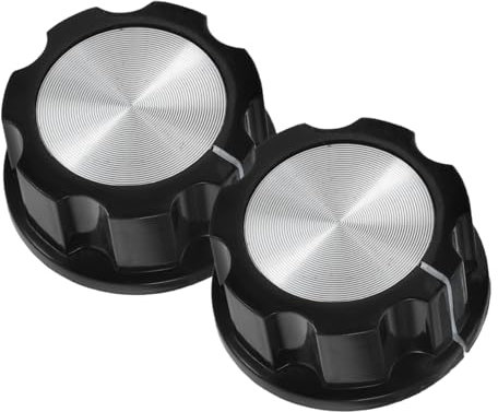 Artibetter 2Pièces Boutons Remplacement pour Cuisinière à Gaz et Friteuse à Air Installation Facile Boutons de Minuterie pour Optimiser la Performance de Cuisson