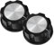 Artibetter 2Pièces Boutons Remplacement pour Cuisinière à Gaz et Friteuse à Air Installation Facile Boutons de Minuterie pour Optimiser la Performance de Cuisson