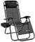 Rainberg Zero Gravity Lounger Chair, Outdoor & Garden Sunloungers, Folding Reclining Patio Chair, Cup Holder, Soft Cushion and Headrest for Poolside, Camping, Coffee (Recliner Chair)