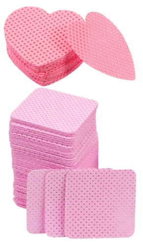 LIFKOME 400 Sheets Nail Polish Remover Pads Nail Wipes Soft Cotton with Portable Box Go Use