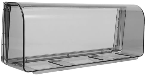 KONTONTY Wasserdichte Steckdosenbox 3-Fach Selbstklebend Mit Transparentem Sichtfenster Steckdosen-Spritzkasten Für Badezimmer Dusche Und Innenräume Schutz Vor Feuchtigkeit
