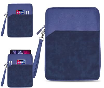 toergy Custodia per tablet Blackview Zeno 1 (8 pollici), protezione completa, impermeabile, leggera e portatile, blu