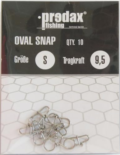 Predax Oval Egg Snap - 10 Snaps
