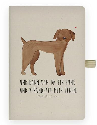Mr. & Mrs. Panda DIN A4 Baumwoll Notizbuch Hund Dogge - Geschenk, Sprüche, Deutsche Dogge, Hundebesitzer, Hunde, Adressbuch, Hundemama, Hundemotiv,