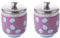 BIA International - Egg Coddler - Set Of 2 Porcelain Egg Coddlers - The Ideal Egg Steamer - Coddled Egg Cup For Your Breakfast - Pink