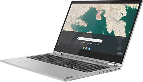 Lenovo - C340-15 2 en 1 15,6 pulgadas Chromebook de pantalla táctil - Intel Core i3 - Memoria de 4 GB - Memoria flash eMMC de 64 GB - Gris Mineral