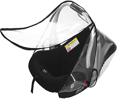 iEasey Universal Regenschutz für Babyschale Regenverdeck Wetterschutz Reise Baby Autositz Babytrage Regenschutz, mit Reißverschluss Tür