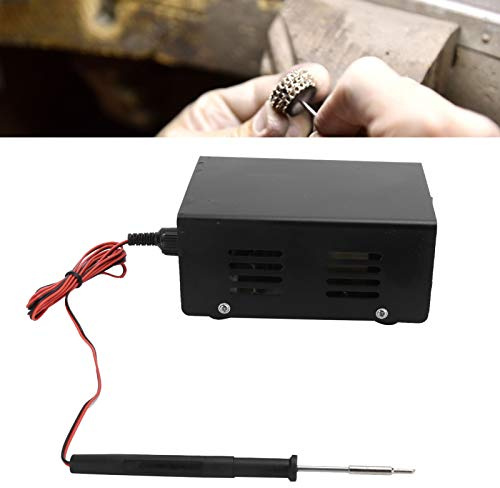 Strumento di saldatura per gioielli, 0℃ 370℃ Intervallo di temperatura Saldatore per cera per gioielli durevole e affidabile per la fusione di gioielli per strumenti per la creazione di(rosa)