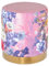 Deco Mex SH21SO2001 Hocker FLORAL Garden H.38 D.32cm rosa, bunt
