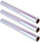 Mengmen 3 x Regenbogen-Geschenkpapier, Cellophan-Blumen, für Kuchen, Kekse, Verpackung, Basteln, Geschenkverpackung, Zellophan-Rolle