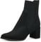 MARCO TOZZI Stivaletti Donna con Tacco Eleganti con Fascetta in Tessuto, Black, 37 EU