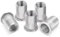 50 Pièces Insert M3, Leryati Écrous à Sertir Rivet Fileté, Écrou de Rivet Fileté en Acier Inoxydable Tête Plate Ecrou, Rivets Inserts Filetés Pour Métriques, Écrous à Riveter Aveugle Rivets Fileté