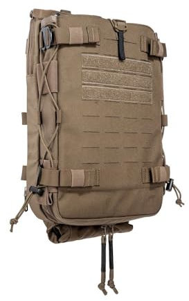 Tasmanian Tiger TT Tool Pack ZP Zusatz-Tasche Breacher-Pack für Plattenträger mit Lasercut Molle und RV-Befestigung, inkl. Adapter für Molle-System; Coyote Brown