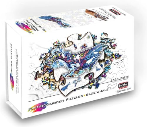 Eureka Rainbow Puzzle Holz Wal – 125 Teile, CRBAL