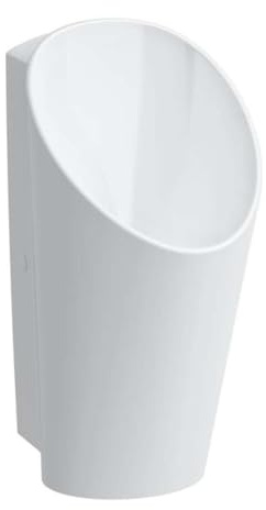 LAUFEN Lema Absauge-Urinal, L/B/H: 350/420/730 mm, wasserlos, H8431974004011, Farbe: Weiß mit LCC