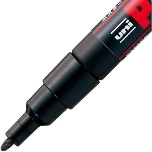 Verfstift Posca PC3M F lila | 6 stuks