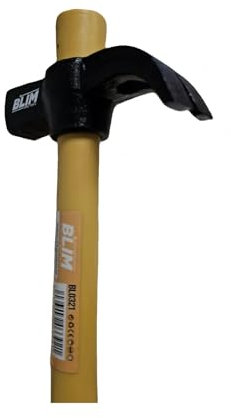 Blim Martillo de Encofrado - Mango Ergonomico de Fibra de Vidrio - Peso 400 Gramos marca