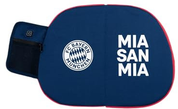 FC Bayern München Heizsitzkissen I Sitzkissen elektrisch | Stadion Arena Mehrfarbig