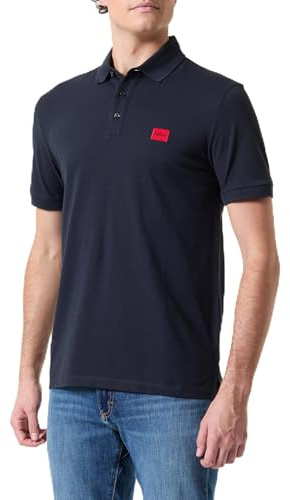 HUGO Men's Dereso232 Polo, Dark Blue407,