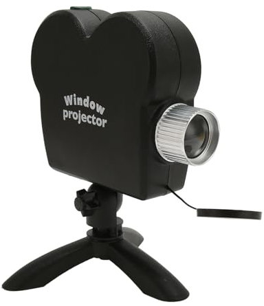 RajoNN Christmas Window Projector, Horror Scenes Halloween Projector for Home Decor (UK Plug)