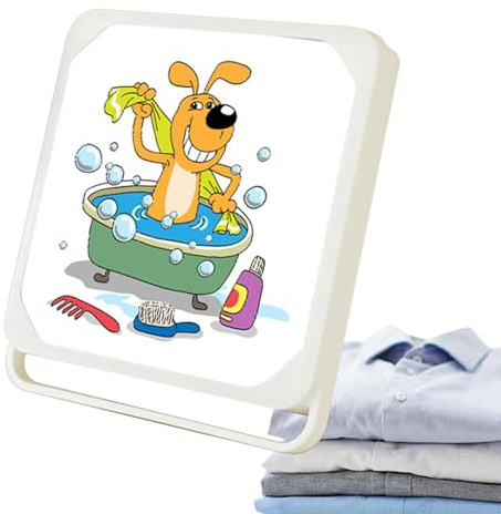 Humdcdy Bathroom Mural Folding Organizer | Cute Mural Storage Box - Clothes Organizer No Installation Space-Saving Design For Bedroom, Kitchen, Balcony