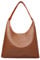 KYSUN Hobo Taschen, PU Leder Lässige Shopper, Gewebte Tote Tasche, Schultertaschen Damen, PU Tragetasche für Damen, Gewebte Ledertasche Einkaufstasche, PU Umhängetasche Unterarm Damen (Braun)