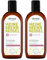 alkmene 2x Shampoo gegen fettige Haare mit Brennnessel 250 ml - Veganes Shampoo fettige Kopfhaut vermindert schnelles Nachfetten - Haarshampoo fettiger Ansatz