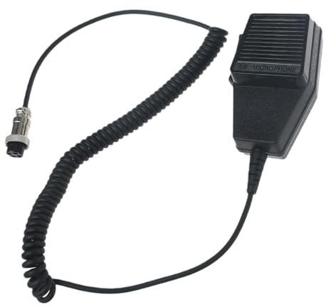 Zqxnt Radio Mic 4 Pin CB Microphone For For For For Audioline Clear Sound Cb Mic