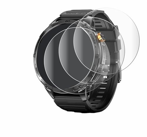 Savvies Schutzfolie für Stahlgear Zeus 2.0 1.75 | 4 Stück Transparenter Displayschutz Made in Germany Curved Full-ScreenDisplayschutz-Folie Klar Anti-Fingerabdruck