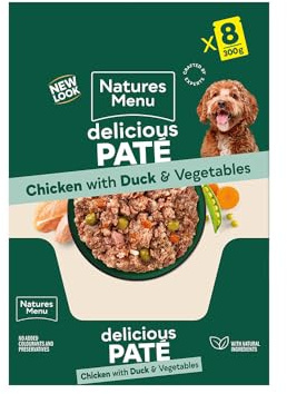 Natures Menu Dog Food Pouch Chicken & Duck (8 x 300g)