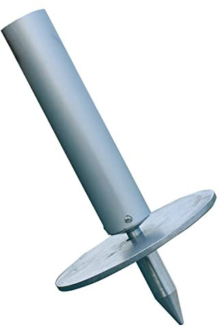 Krause Stützplatte mit Erdspitze