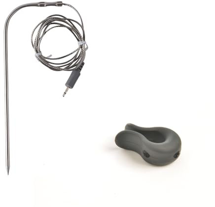 Mastrad F73050 - Kit Rechange Cable + Attache Special Induction pour Sonde Cuisson M°Classic Gris