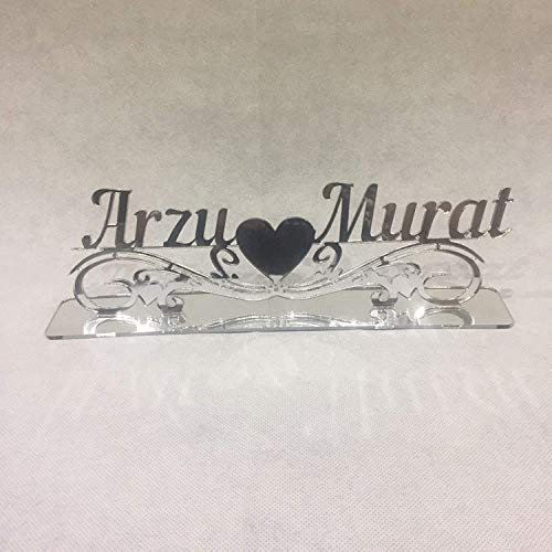 Sticker Design Shop Wunschnamen Tischaufsteller Söz Nisan Dügün Sünnet Wedding Hochzeit Wunschtext