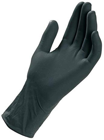 Fercolor Guanti Neri in Nitrile Spessorati 0.16 MM HI-RISKS NT (conf. 50 pz) (1, XXL)