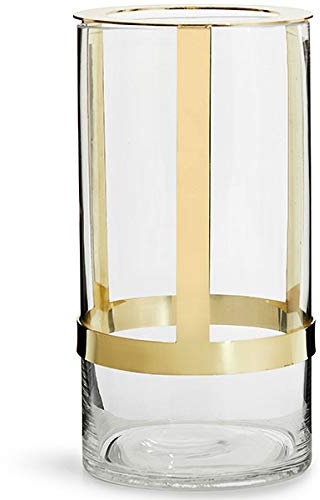 Sagaform Hold vase Large, Gold H 280 mm