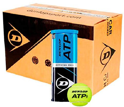 DUNLOP ATP Offizielle Tennisbälle 72 Tennisbälle 24 x 3