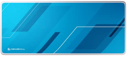 NEWSKILL Artemis Blue | Alfombrilla Gaming | Tela Jacquard XL