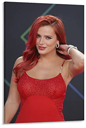 Bella Thorne Robb Hot Singer Schauspielerin Poster Druck Kunst Wandbild Leinwand Poster Moderne Schlafzimmer Dekor 60 x 90 cm