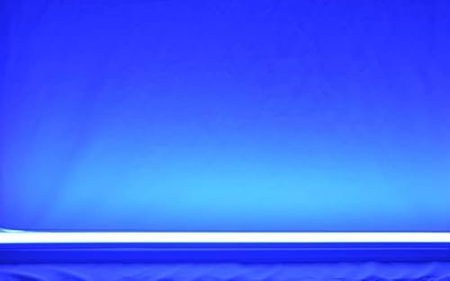 Tube LED TL Bleu - 9 Watt - 60 cm - Type de luminaire: Ballast électronique (+ et - connexion d'un côté du luminaire)