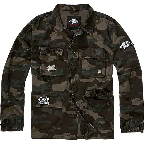 Brandit Ozzy BDU Jacket, Farbe: dark_camo, Größe: L