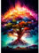 AIRDEA DIY Baum Diamond Painting Set Erwachsene Kinder, Traumland Diamant Painting Bilder 5D Fantasie Diamant Kunst Blumen Diamant Malerei Set Cross Stickerei Malerei Kits für Heimdekor 30x40 cm